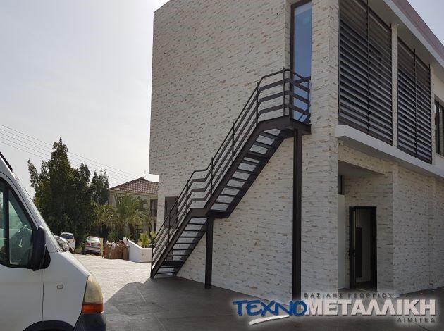 Modern Stair Railings Cyprus - Technometalliki LTD