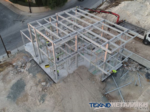 Steel Frame House Cyprus - Technometalliki LTD