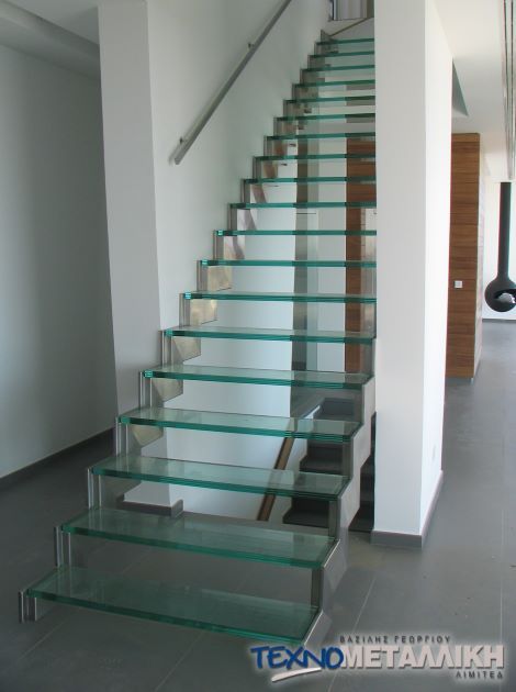 Metal Stair Railings Cyprus - Technometalliki LTD