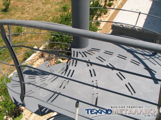 Outdoor Stair Railings Cyprus - Technometalliki LTD
