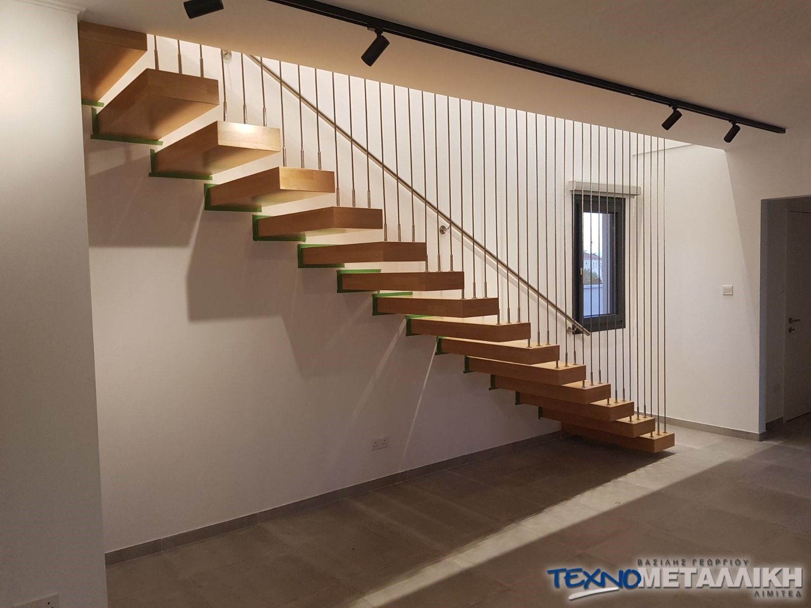 Modern Stair Railings Cyprus - Technometalliki LTD