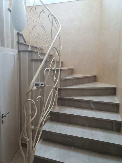 Metal Staircase Railings Cyprus - Technometalliki LTD